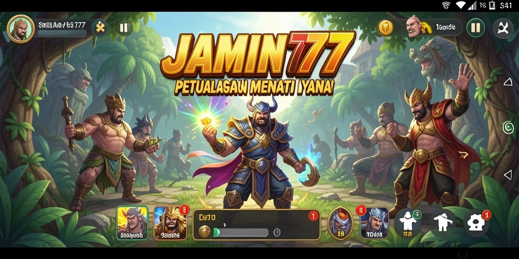 Screenshot gameplay JAMIN777 yang menampilkan petualangan menegangkan.