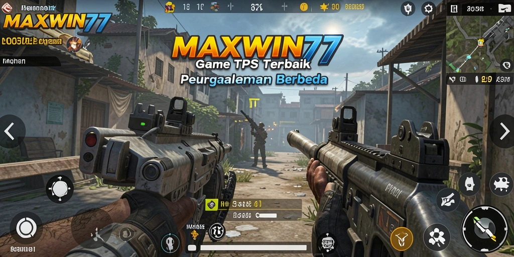 Tampilan menakjubkan dari gameplay TPS dalam MAXWIN77.