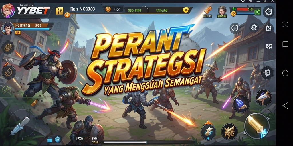 Tampilan gameplay YYBET yang menegangkan dan penuh aksi.